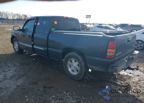 2005 GMC Sierra 1500 Sle из США, поврежденный, VIN 2GTEC19T551301648